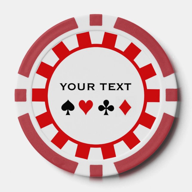 Personalised Poker Chips (Front)