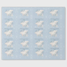 Personalised Polar Bear Christmas