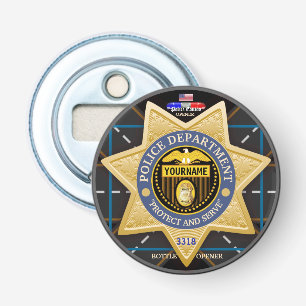 Personalised Police Edition Bottle Opener