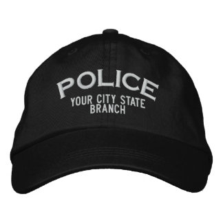 Personalised Police Hat