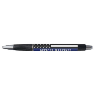 Personalised Police Officer Thin Blue Line Police