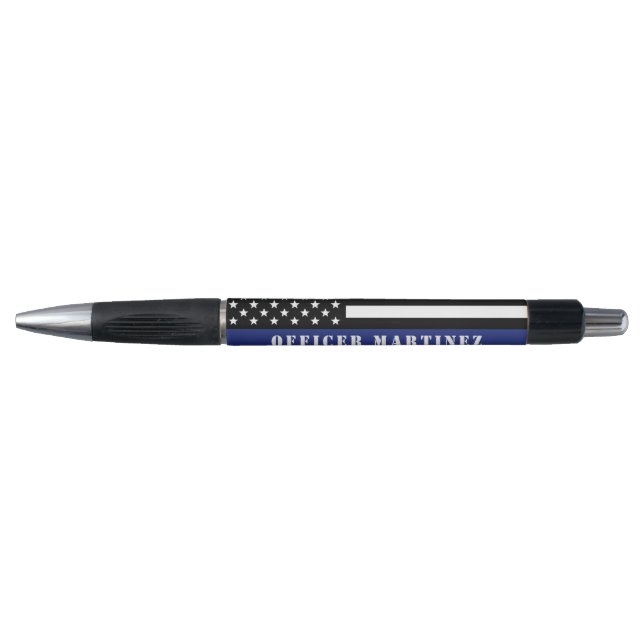 Personalised Police Officer Thin Blue Line Police (Front)