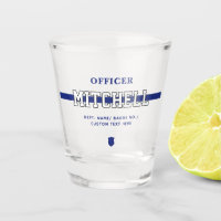 Personalised Police Officer Thin Blue Line
