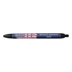 Personalised Political Campaign Election   Blue Ink Pen