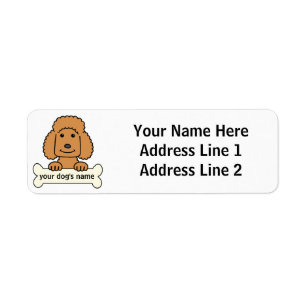 Personalised Poodle