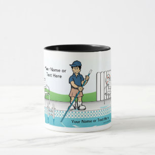 Personalised Pool Cleaner - Male Cartoon Mug