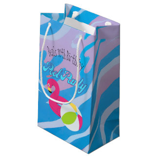 Personalised Pool Party Favour Bags