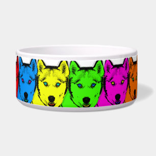 Personalised Pop Art Siberian Husky