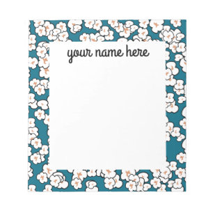 Personalised Popcorn Notepad