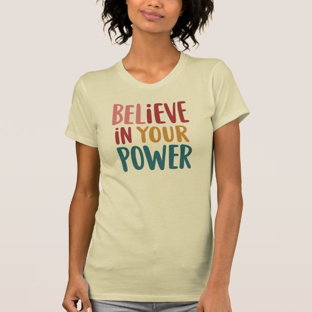 Personalised Positive Message T-shirt (Front)