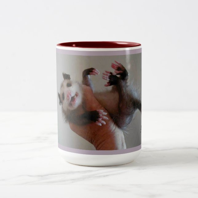 Personalised possum mug (Center)