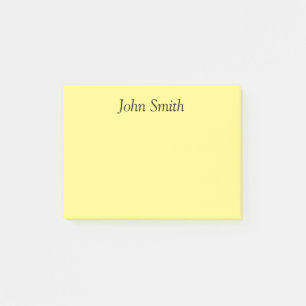 Personalised  post-it notes