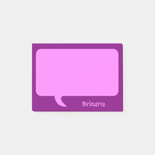 Personalised Post-it Notes (Front)