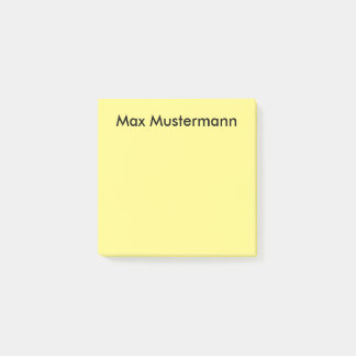 personalised post-it notes