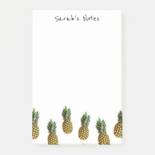 Personalised Post-it® notes for pineapple lover
