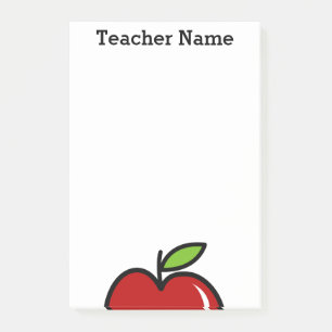 Personalised Post-it® notes for teachers