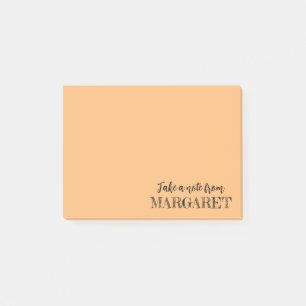 Personalised Post-it® notes in custom colours