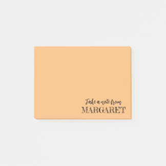 Personalised Post-it® notes in custom colours
