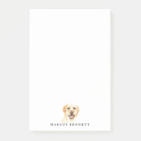 Personalised Post It Notes | Labrador Retriever