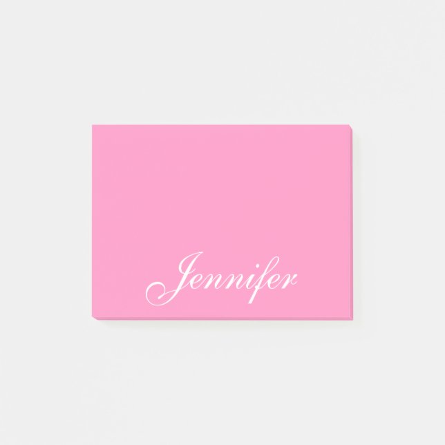 Personalised Post it Sticky Notes (Front)