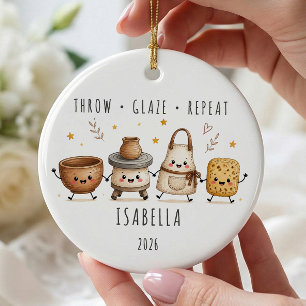 Personalised Pottery Ornament