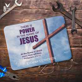 Personalised POWER IN THE NAME OF JESUS Christian