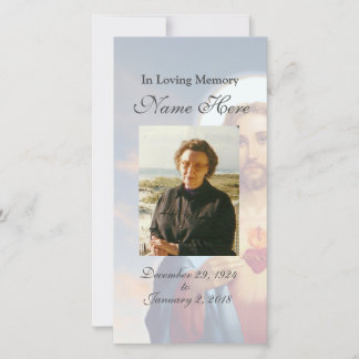 Personalised Prayer Card / Prayer Cards