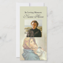 Personalised Prayer Card / Prayer Cards