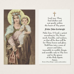 Personalised Prayer for Catholic Priest
