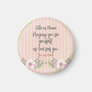 Personalised Prayer Quote  Magnet