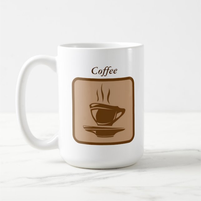 Personalised Premium Coffee Mug (Left)