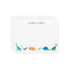 Personalised Preppy Dinosaur Thank You Stationery