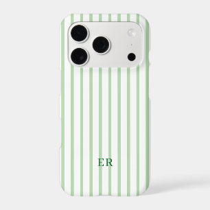 Personalised Preppy Pink Custom Monogram Striped