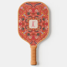 Personalised Preppy Retro Pickleball Paddle