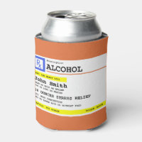 Personalised Prescription Humourous Alcohol