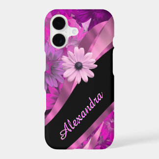 Personalised pretty pink floral pattern