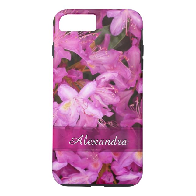 Personalised pretty pink flower photograph Case-Mate iPhone case (Back)