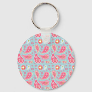 Personalised pretty pink gift ideas for girls key ring