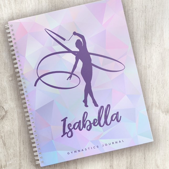 Personalised Pretty Pink Gymnastics Journal (Creator Uploaded)