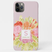 Personalised Pretty Spring Pastel Floral Art