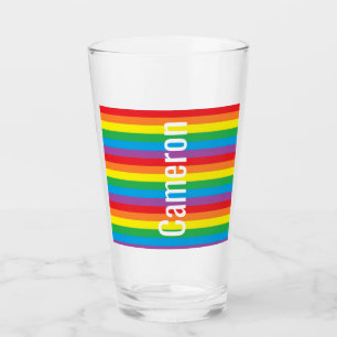 Personalised Pride  Glass