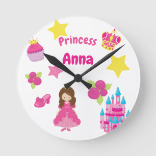 Personalised princess clock