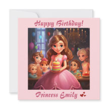 Personalised Princess [Name] Birthday 