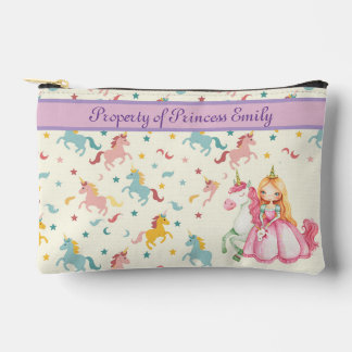 Personalised Princess Pencil Case Accessory Pouch