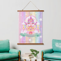 Personalised Princess Tapestry Bedroom Wall Art