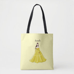 Personalised princess tote bag