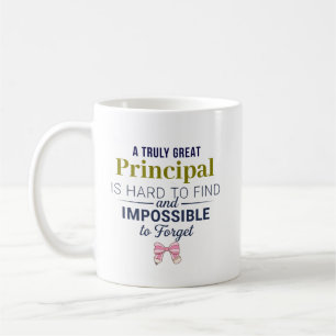 Personalised Principal Appreciation Gift Coffee Mug