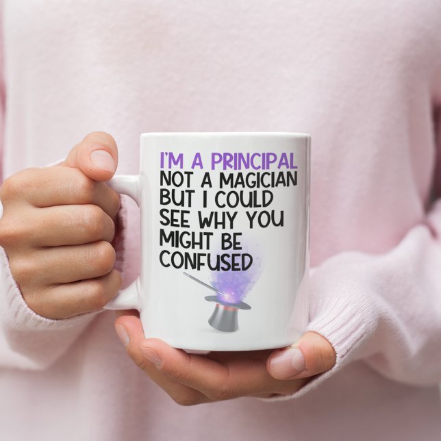 Personalised Principal back to school funny  Coffee Mug (Creator Uploaded)