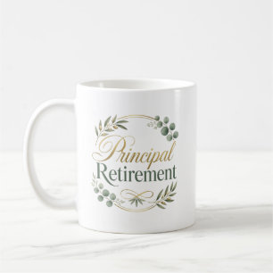 Personalised Principal Retirement Gift Coffee Mug