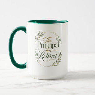 Personalised Principal Retirement Gift Mug